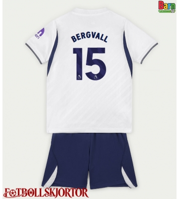 Tottenham Hotspur Lucas Bergvall #15 Hemmakläder Barn 2026-27 Kortärmad (+ Korta byxor)
